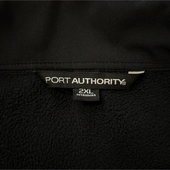 COBA Select Sires Jacket 75th Anniversary 2X Port Authority Zip Black Light Coat - Picture 5 of 6